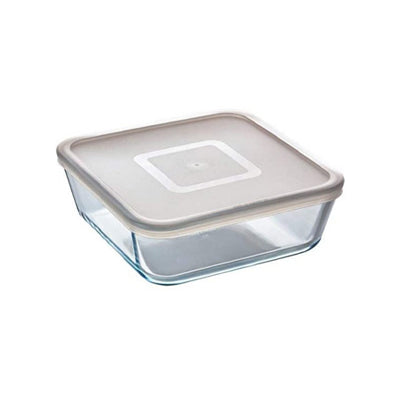 بيركس علبة طعام بغطاء مربعة (٨٥٠ مل) زجاج شفاف - 470283489