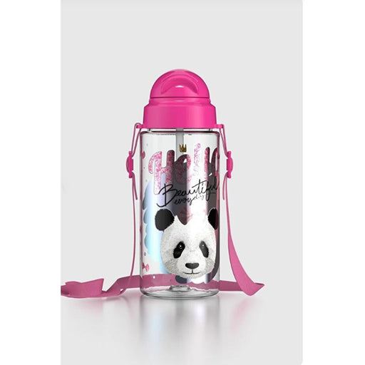 رينجا زجاجة مياة بشفاطة 500 مل بلاستيك بانده روز - 912004-024P