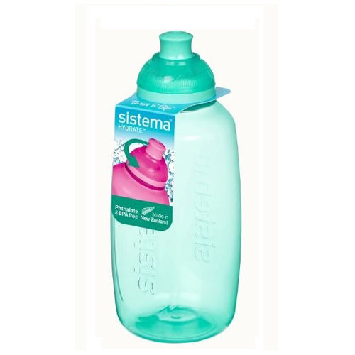 سيستيما زجاجة مياه بلاستيك 380 مل اخضر - 2072009G
