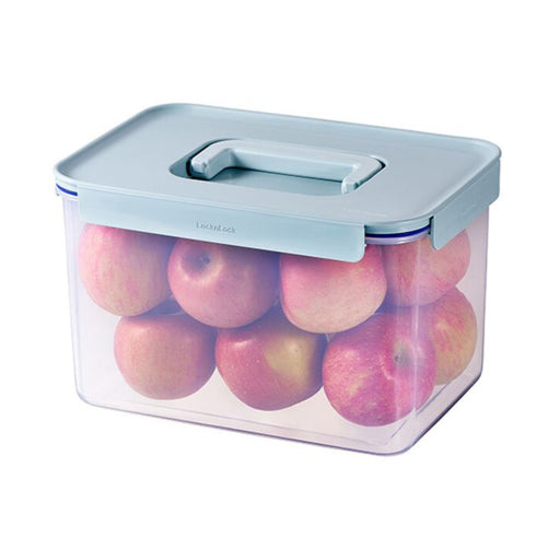 لوك اند لوك كلاسيك بلس علبة مستطيلة بيد ( 6 لتر ) بلاستيك ازرق - HPL408HM