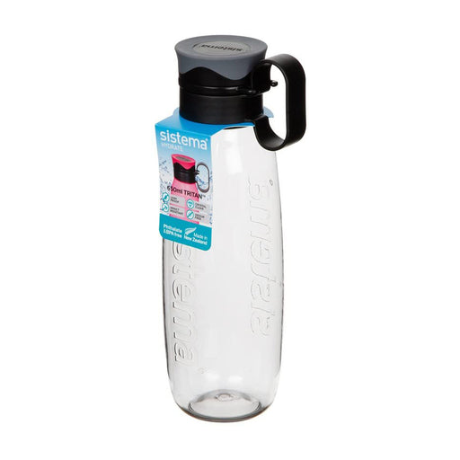 سيستيما زجاجة مياه بلاستيك 650 مل اسود - 2066503BL