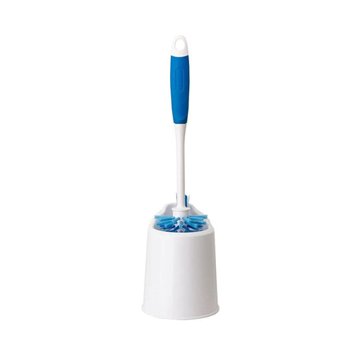 كلينر فرشة تنظيف مرحاض (36 سم) بلاستيك أزرق - K19014