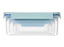 لوك اند لوك كلاسيك بلس علبة مستطيلة ( 420 مل ) بلاستيك ازرق  - HPL413M