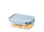 لوك اند لوك كلاسيك بلس علبة مستطيلة ( 420 مل ) بلاستيك ازرق  - HPL413M