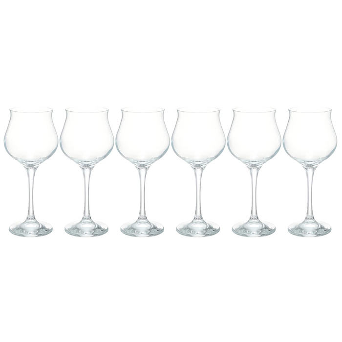 باشا باشا طقم كاسات 6 قطع زجاج 305 شفاف - 440458-66