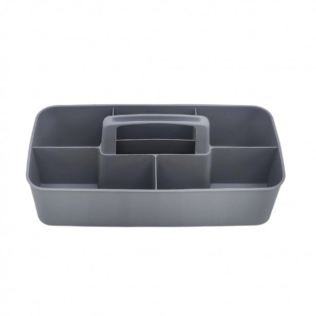 جوندول منظم مقسم( 15 *32.5 * 13 ) سم بلاستيك رمادى - G-563GY