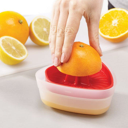 جوزيف جوزيف عصارة برتقال وليمون صغيرة بلاستيك احمر - 20800074