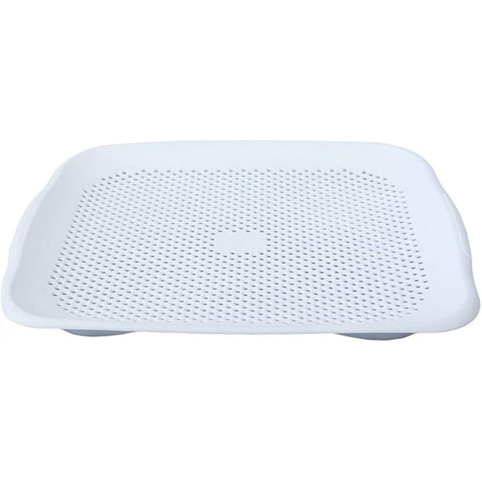 جوندول لوح تقطيع مستطيل ( 36.5 * 27.5 سم ) بلاستيك ابيض - G-424W