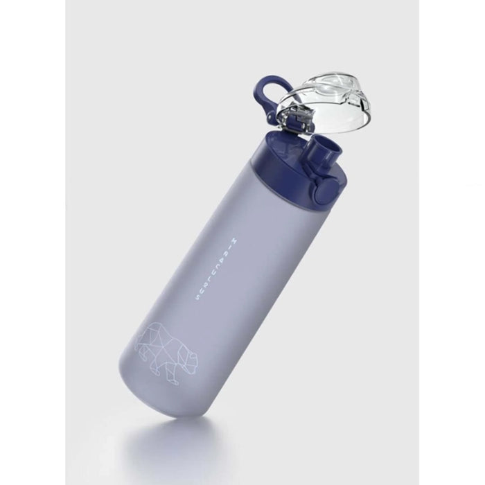 رينجا زجاجة مياة بشفاطة 730 مل بلاستيك ازرق - 912136B