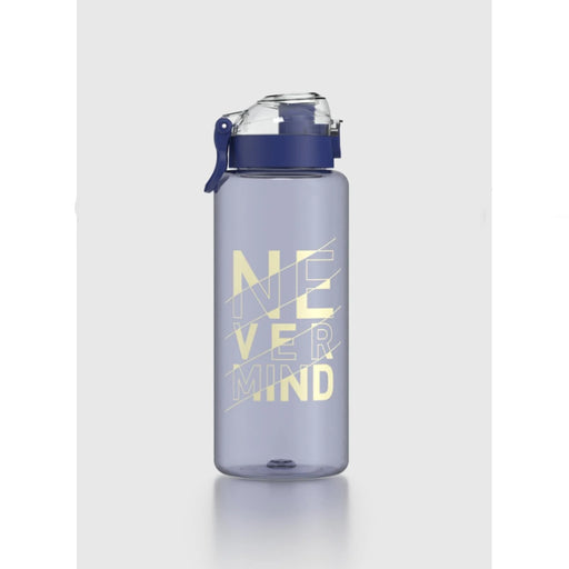 رينجا زجاجة مياة بشفاطة 1 لتر بلاستيك ازرق - 912138B