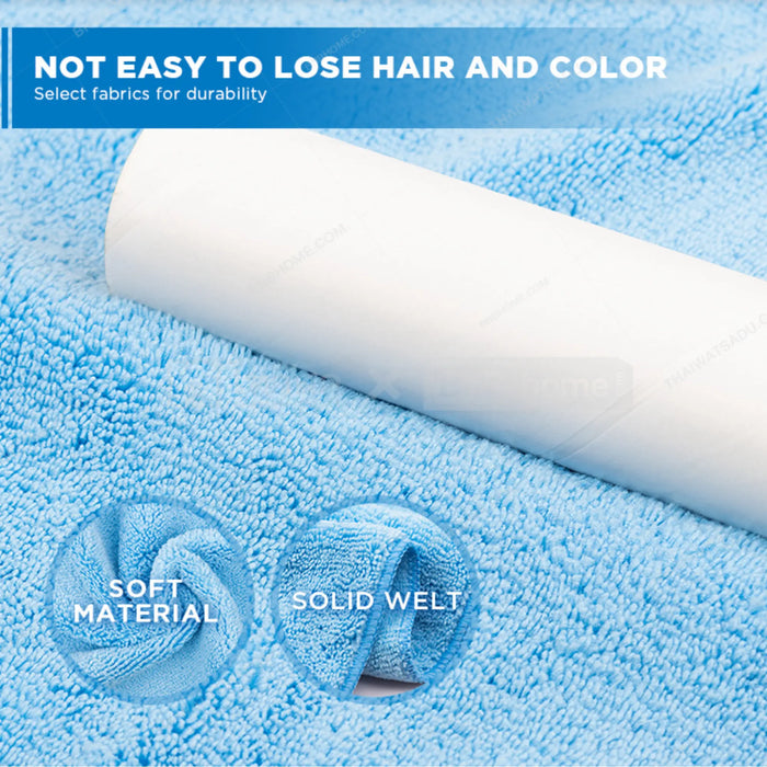 كلينر طقم فوط 10 قطع ميكروفيبر ازرق- GSG015