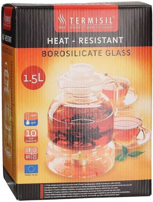 ترميسيل  براد شاي بشمعه ( 1.5 لتر) زجاج حراري شفاف- 3015099