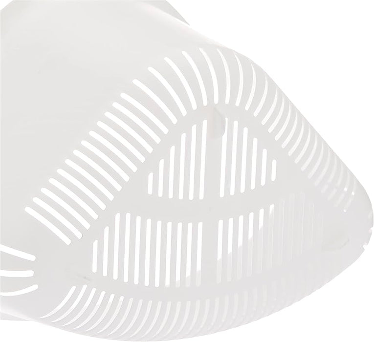 جوندول مصفاة حوض مثلثة 1.90 لتر بلاستيك ابيض - G-506