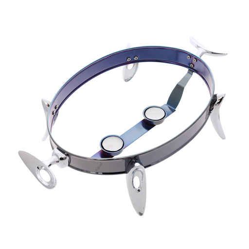 رويال ألفريدو طبق تقديم بيضاوى ( غطاء + طاجن زجاجي)  ستناليس ستيل فضى * فامية - 918BL