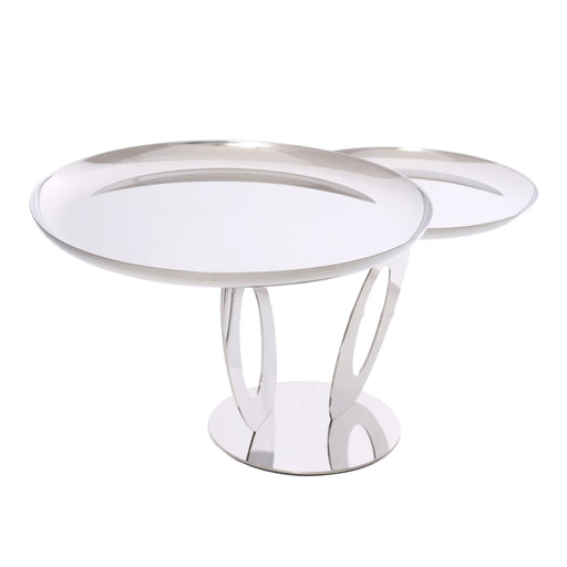 شيالة رويال الفريدو 2 حامل استانليس استيل فضى - A2S