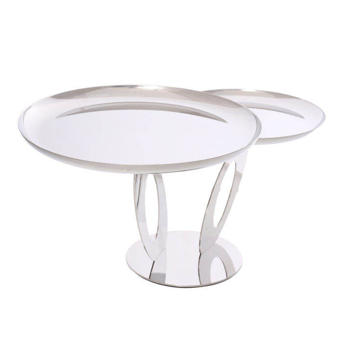 شيالة رويال الفريدو 2 حامل استانليس استيل فضى - A2S