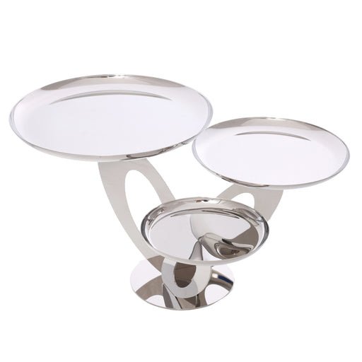 شيالة رويال الفريدو 3 حامل استانليس استيل فضى - A3S