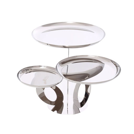 شيالة رويال الفريدو 3 حامل استانليس استيل فضى - A3S