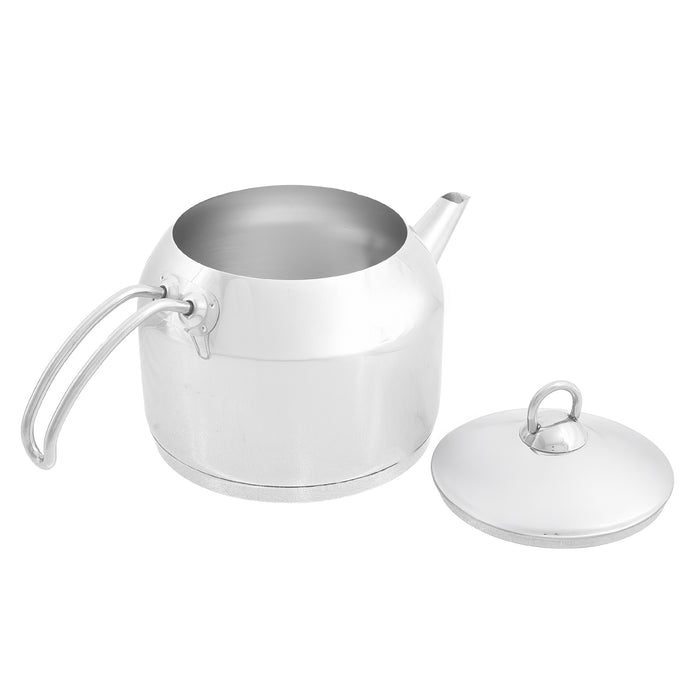 رويال ألفريدو براد شاي 2 لتر ستانليس ستيل فضى - ARA2