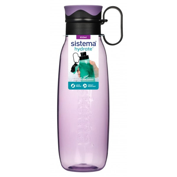 سيستيما زجاجة مياه بلاستيك 650 مل بنفسجى - 2066503PU