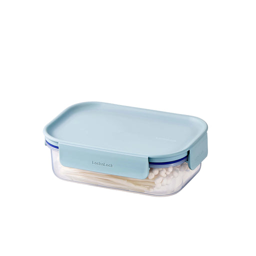 لوك اند لوك كلاسيك بلس علبة مستطيلة (910 مل ) بلاستيك ازرق - HPL404M