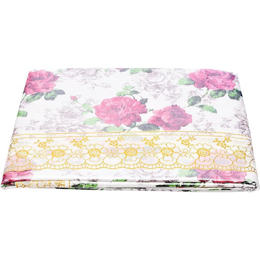 مفرش مائدة مستطيل (260 * 160سم ) مشمع ابيض - 288GB-WTL017B