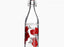 سيرف زجاجة مياة 1لتر زجاج بغطاء احمر - 91991501R