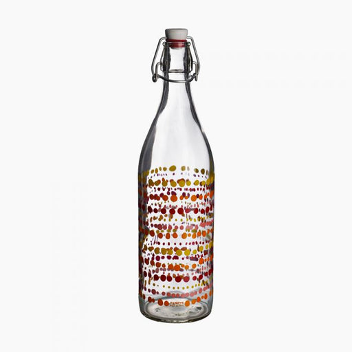 سيرف زجاجة مياة 1 لتر زجاج بغطاء شفاف - 91991525