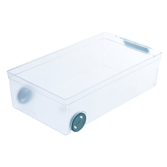 جوندول رول ان منظم ثلاجه بعجلات( 16 *31 *8.5 ) سم بلاستيك  متعدد الالوان - G-726