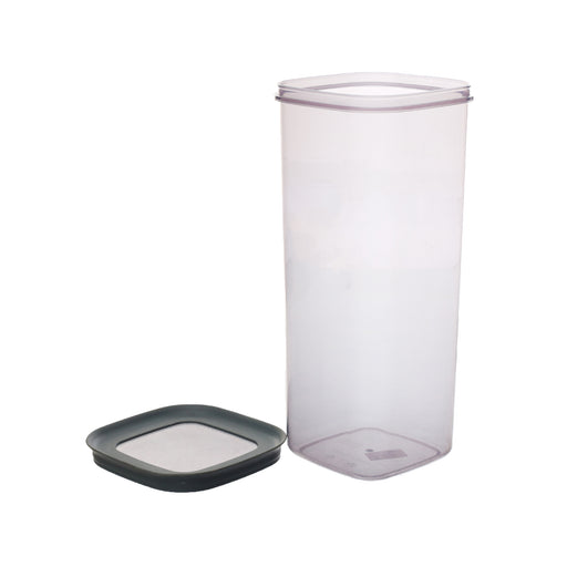 جوندول علبة طعام مربعة 1.77 لتر بلاستيك رمادى - G-893