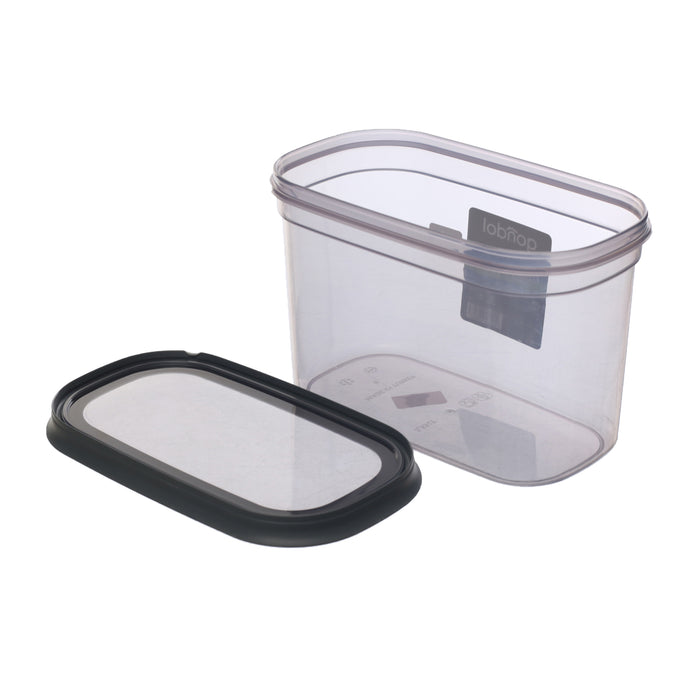 جوندول علبة طعام مستطيلة 1.55 لتر بلاستيك رمادى - G-896