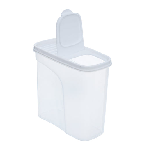 جوندول حافظة طعام مستطيلة 1.80 لتر بلاستيك ابيض - G-287W