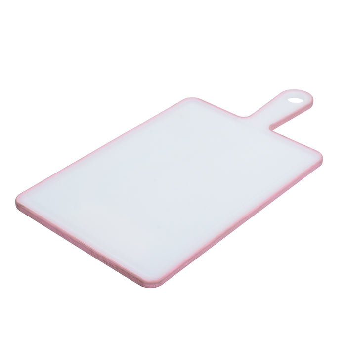 جوندول لوح تقطيع مستطيل بيد ( 19 * 36.5 سم ) بلاستيك روز - G-565P