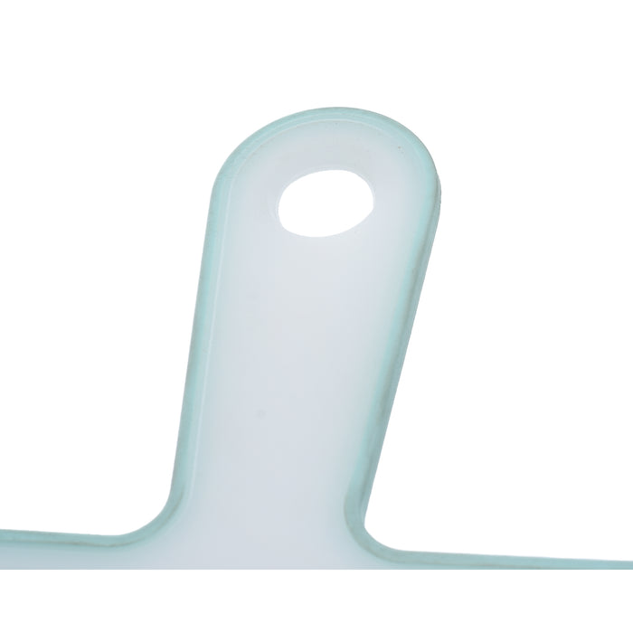 جوندول لوح تقطيع مستطيل بيد ( 19 * 36.5 سم ) بلاستيك تركواز - G-565T