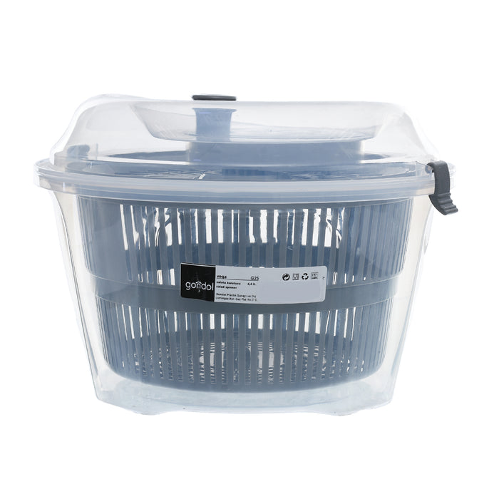 جوندول دوار مجفف خضار (4.4 لتر) بلاستيك رمادى - G-25GY