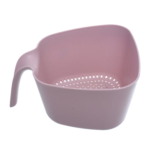 جوندول مصفاة بيد 2.40 سم بلاستيك روز - G-76P