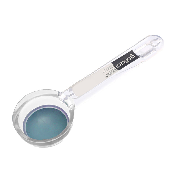 جوندول معلقة ايس كريم 6.5*3*19 سم بلاستيك شفاف/ازرق - G-131B