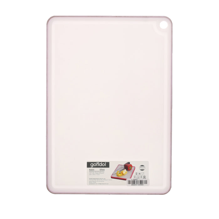 جوندول لوح تقطيع مستطيل ( 20 * 29 سم ) بلاستيك بنفسجى - G-566PU