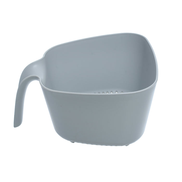 جوندول مصفاة بيد 2.40 سم بلاستيك رمادى - G-76GY