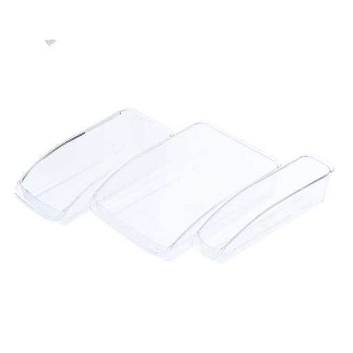 جوندول طقم منظم ثلاجة 3 قطع بلاستيك شفاف - G-524/3