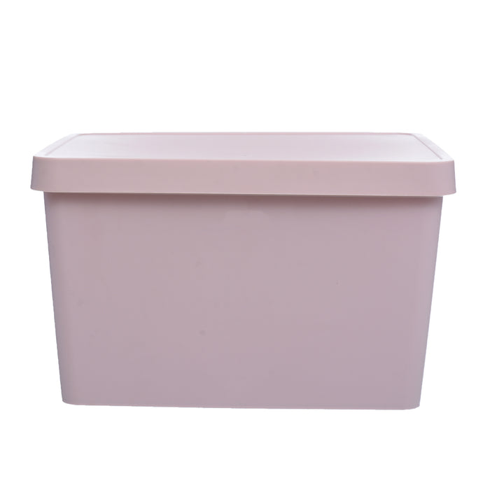 جوندول علبة تخزين 17 لتر بلاستيك روز - G-643P