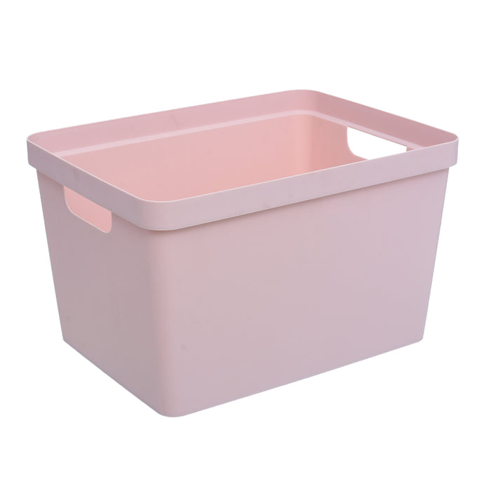 جوندول علبة تخزين 17 لتر بلاستيك روز - G-643P