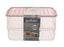 جوندول علبة طعام مستطيلة 1.60 لتر مقسمة 2 خانه بلاستيك روز - G-463P