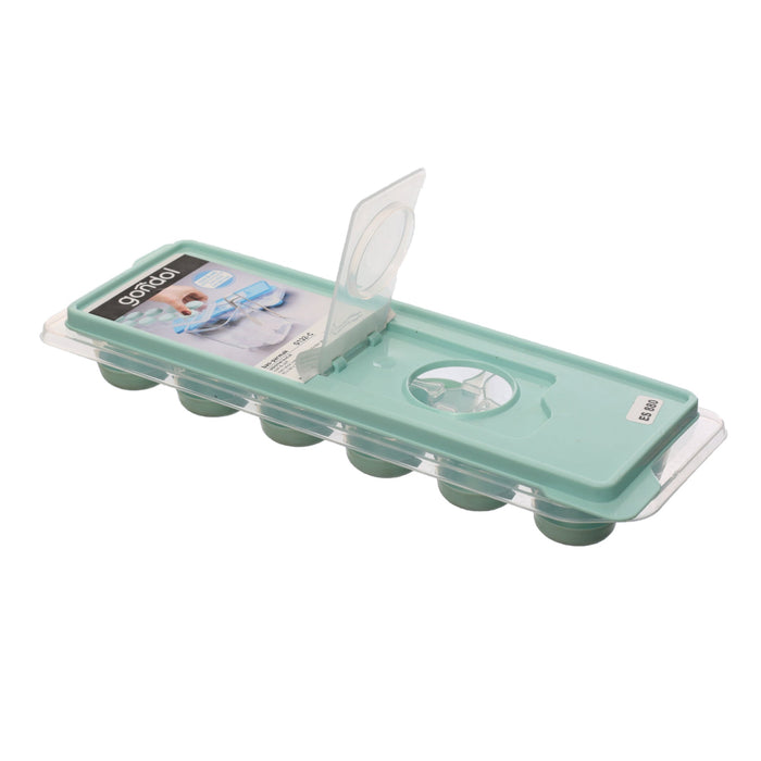 جوندول قالب ثلج بغطاء شكل أسطوانة (9.5 * 27*3.8 سم) تركواز - G-132-CT