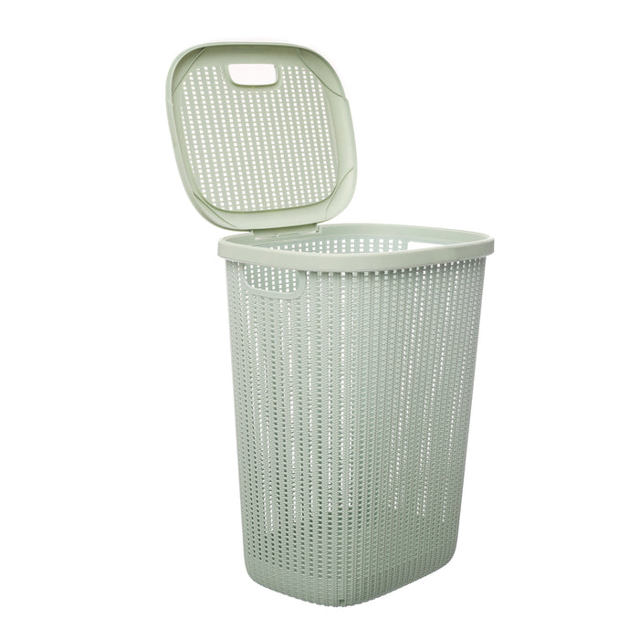 جوندول سبت غسيل بلاستيك مستطيلة 57 لتر مينت -  G-654M