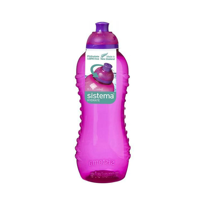 سيستيما زجاجة مياه بلاستيك 460 مل روز - 007858P