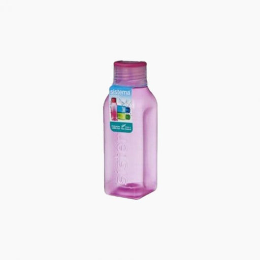 سيستيما زجاجة مياه بلاستيك 475 مل روز - 2008701P