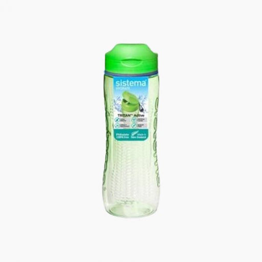 سيستيما زجاجة مياه بلاستيك 800 مل اخضر - 65001G