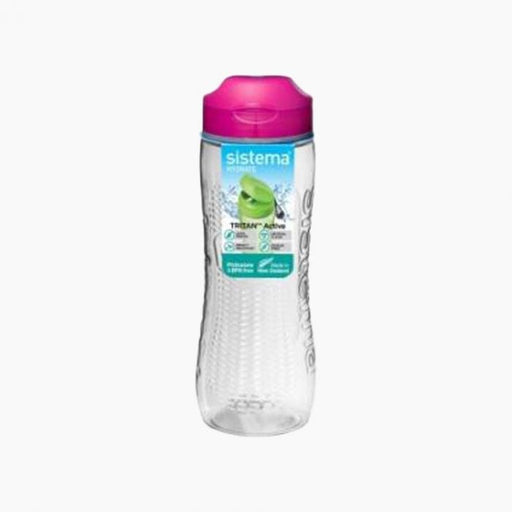 سيستيما زجاجة مياه بلاستيك 800 مل روز - 65001P