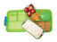 سيستيما لانش بوكس مقسمه بعلبة صوص بلاستيك 1.25 لتر اخضر - 2416858G